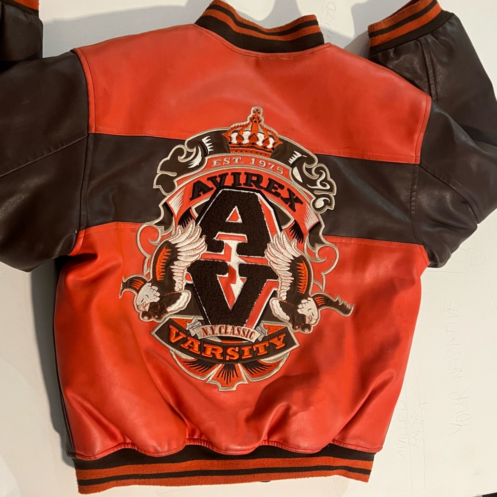Kids Averix Leather Jacket